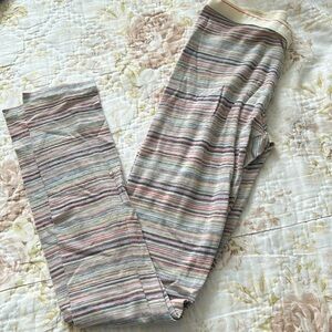 Alternative leggings striped like new XL